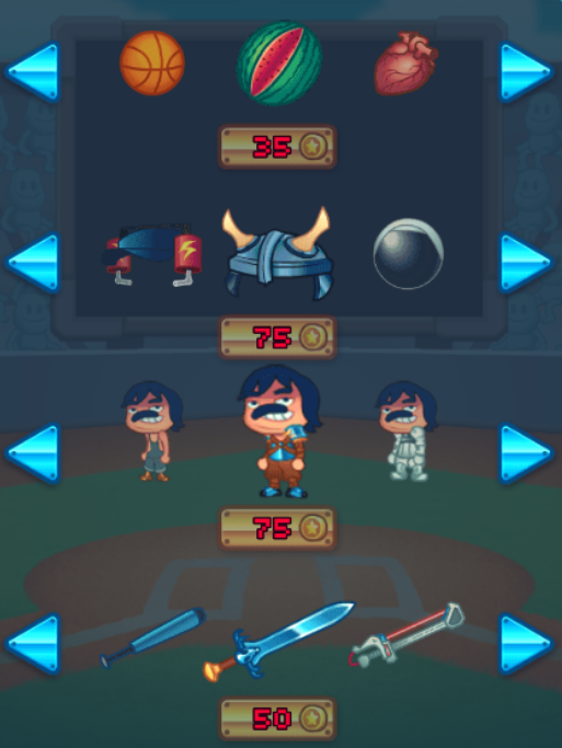 baseball hero Customization